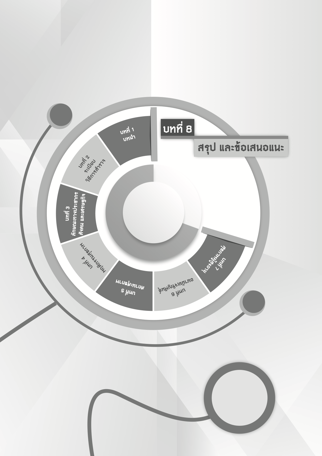 บทที่ 8 สรุปและข้อเสนอแนะ